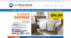 Desktop Screenshot of localoverstockwarehouse.com